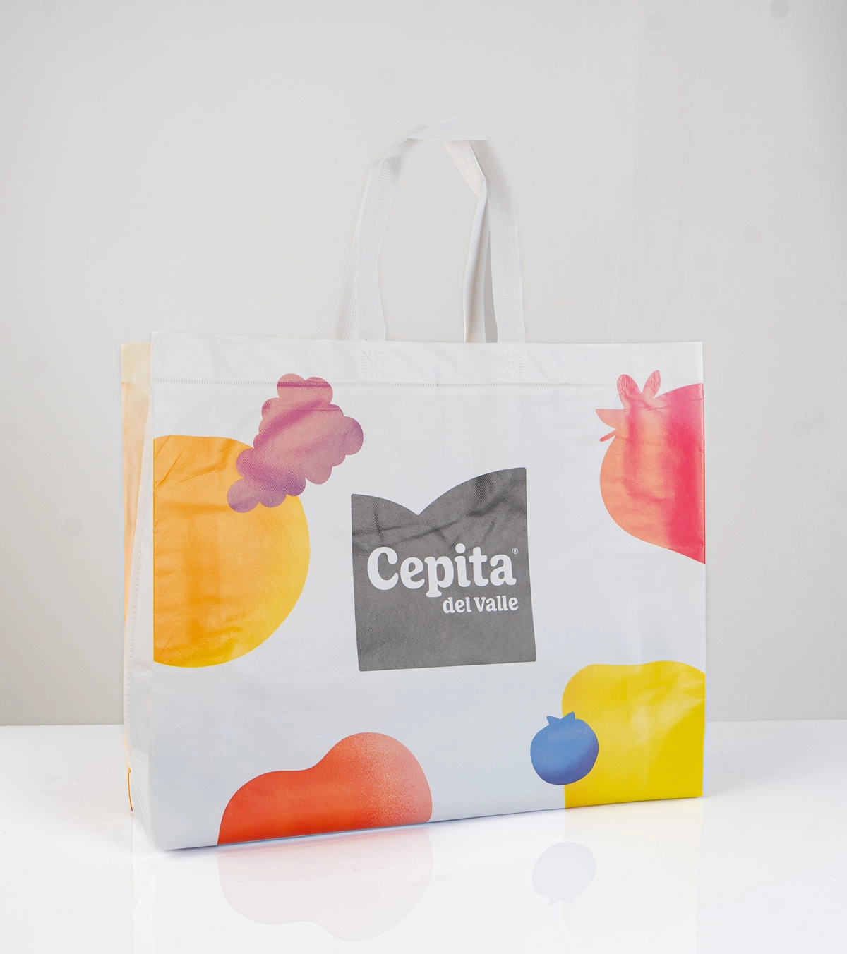 Bolsa con fuelles laterales e inferiores de friselina